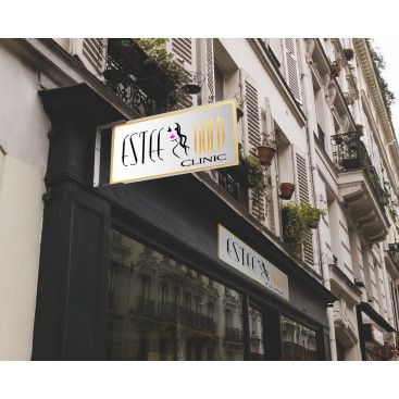 Estetik clinic merkezimize logo yarışmasına tasarımcı Eagle tarafından sunulan  tasarım 