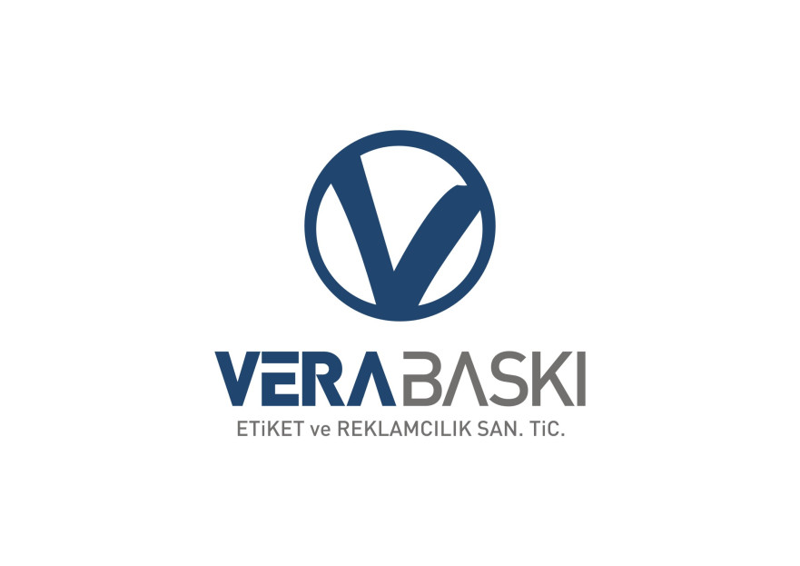 VERA BASKI ETİKET ve REKLAMCILIK SAN TİC yarışmasına tasarımcı RΛPİDO tarafından sunulan  tasarım 