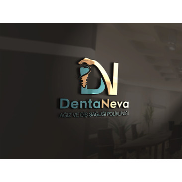 Diş kliniği için logo tasarımı yarışmasına tasarımcı Etrah™ tarafından sunulan  tasarım 