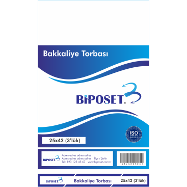 BAKKALİYE TORBASI  DIŞ AMBALAJ TASARIMI yarışmasına tasarımcı ErcanH tarafından sunulan  tasarım 