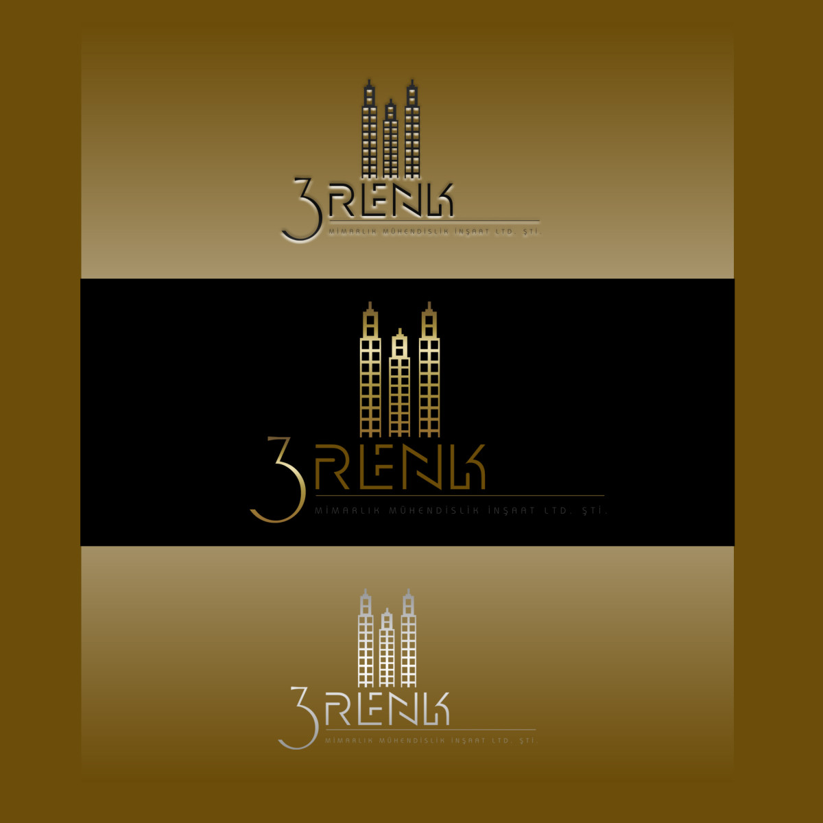 Tasarlayan yeliztasarım-3 RENK MİMARLIK LOGO TASARIMI