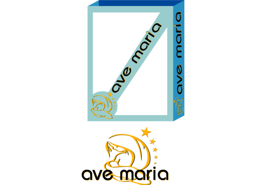 Ave Maria Markası Logo Tasarımı yarışmasına tasarımcı alisman tarafından sunulan  tasarım 