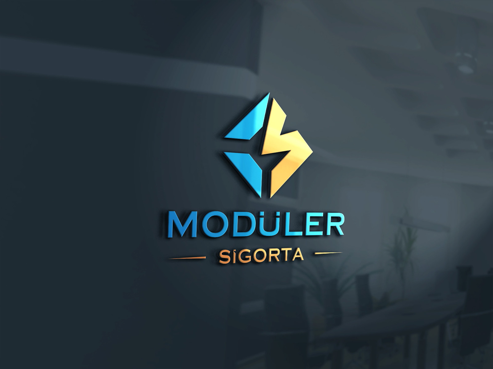 Tasarlayan Etrah™-Modüler Sigorta Logo Tasarımı