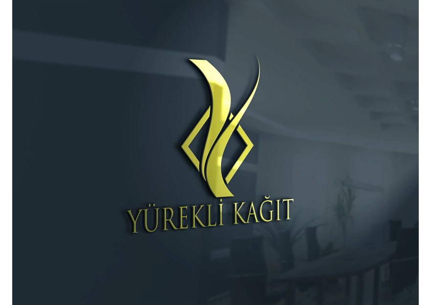 Yürekli Kağıt Yeni Logosunu Arıyor. yarışmasına tasarımcı wAres tarafından sunulan  tasarım 