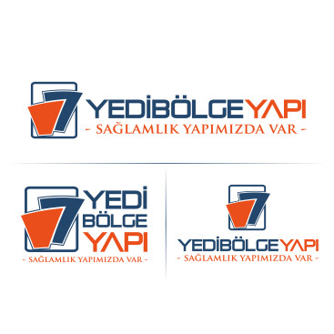 İnşaat firmamız için logo tasarımı yarışmasına tasarımcı volkanKocaman tarafından sunulan  tasarım 