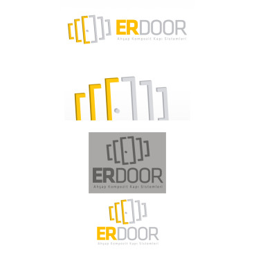 KAPI FİRMASI LOGO TASARIMI yarışmasına tasarımcı Ayes Tasarım tarafından sunulan  tasarım 