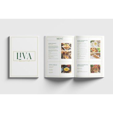 Restoran cafe tarzı menü tasarımı  yarışmasına tasarımcı Bbusra21 tarafından sunulan  tasarım 