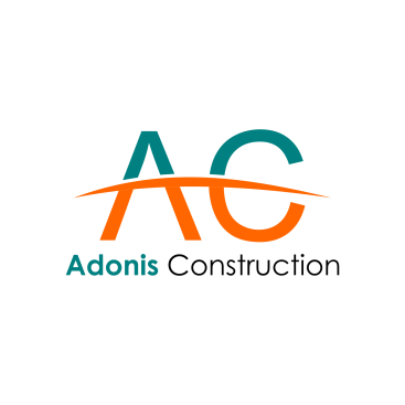 Adonis Construction Logo Tasarımı yarışmasına tasarımcı DCDesign tarafından sunulan  tasarım 