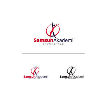 Samsun Akademi markasını oluşturmak  yarışmasına tasarımcı grafikodam tarafından sunulan  tasarım