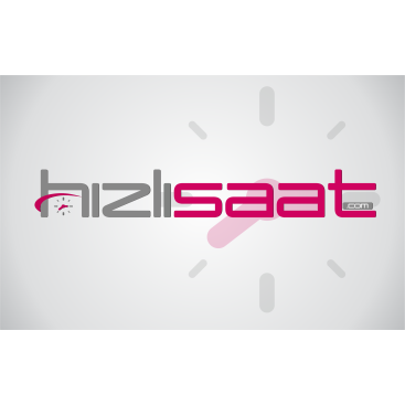 Hizlisaat.com logosunu arıyor yarışmasına tasarımcı ELORA DESIGN tarafından sunulan  tasarım 