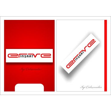 ERVE İnşaat İçin Logo+KurumsalKimlik yarışmasına tasarımcı marlonprice tarafından sunulan  tasarım 