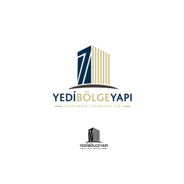 İnşaat firmamız için logo tasarımı yarışmasına tasarımcı velvet tarafından sunulan  tasarım 