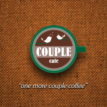 Cafe Logo tasarımı yarışmasına tasarımcı MertCicek tarafından sunulan  tasarım 