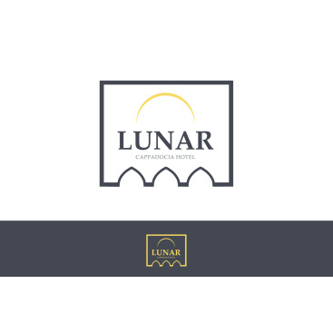 Kapadokya'da Hotel Logo ve Kurumsal Kiml yarışmasına tasarımcı yuygun tarafından sunulan  tasarım 