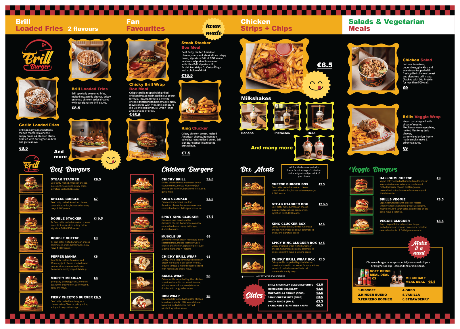 Tasarlayan Bbusra21-Burger Restoran Menu Tasarimi 