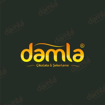 DAMLA Çikolata ve Şekerleme logo tasarım yarışmasına tasarımcı Omer_KILINC tarafından sunulan  tasarım 