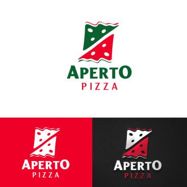 APERTO PİZZA LOGOSUNU ARIYOR yarışmasına tasarımcı grfkismail tarafından sunulan  tasarım 