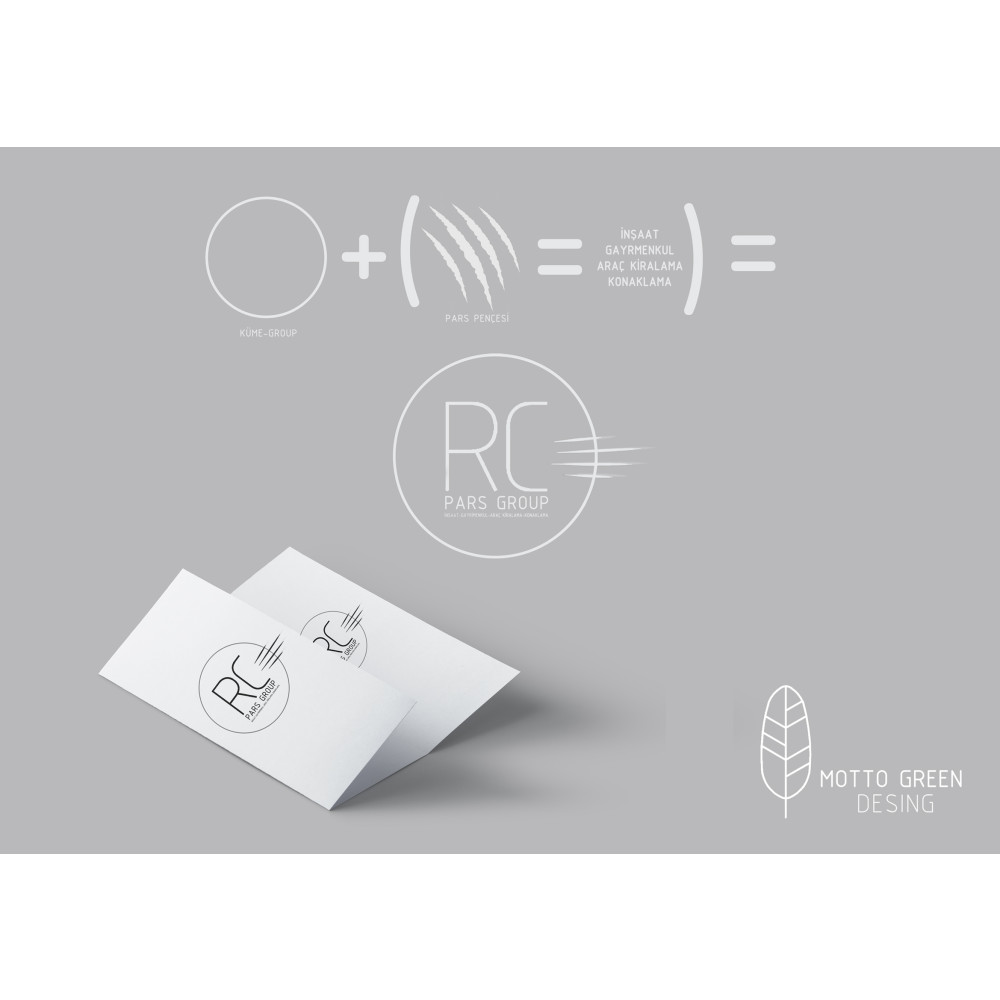 RC PARS GRUP İÇİN ETKİLİ LOGO
