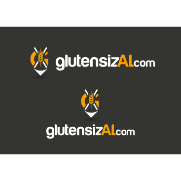 GlutensizAl.com sitemize Logo yarışmasına tasarımcı dcreagraph tarafından sunulan  tasarım