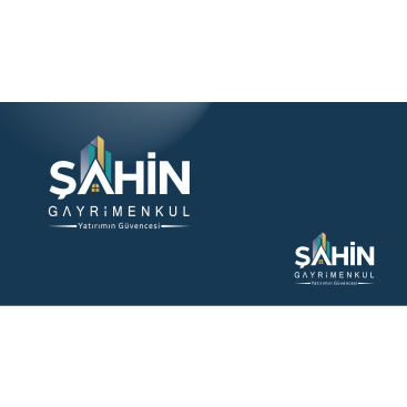 Şahin Gayrimenkul Logo + Kurumsal Kimlik yarışmasına tasarımcı izdüsümü tarafından sunulan  tasarım 