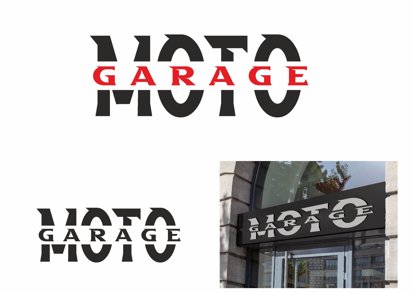 Tasarlayan 2N1K-Motosiklet Tamirhane Logo ve Tabela