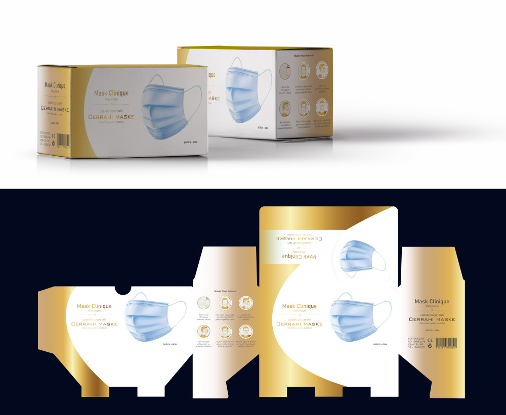 Tasarlayan Mamuzlutku-Premium Maske Kutu Dizaynı