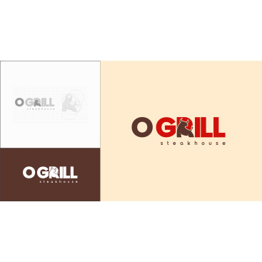 restaurant logo yarışmasına tasarımcı luckystar tarafından sunulan  tasarım 