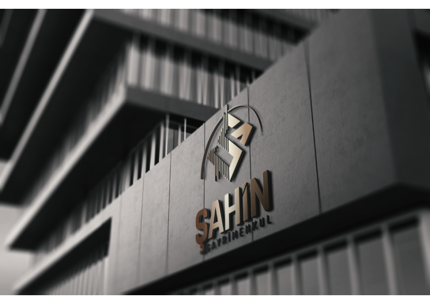 Şahin Gayrimenkul Logo + Kurumsal Kimlik yarışmasına tasarımcı GCLONR tarafından sunulan  tasarım 