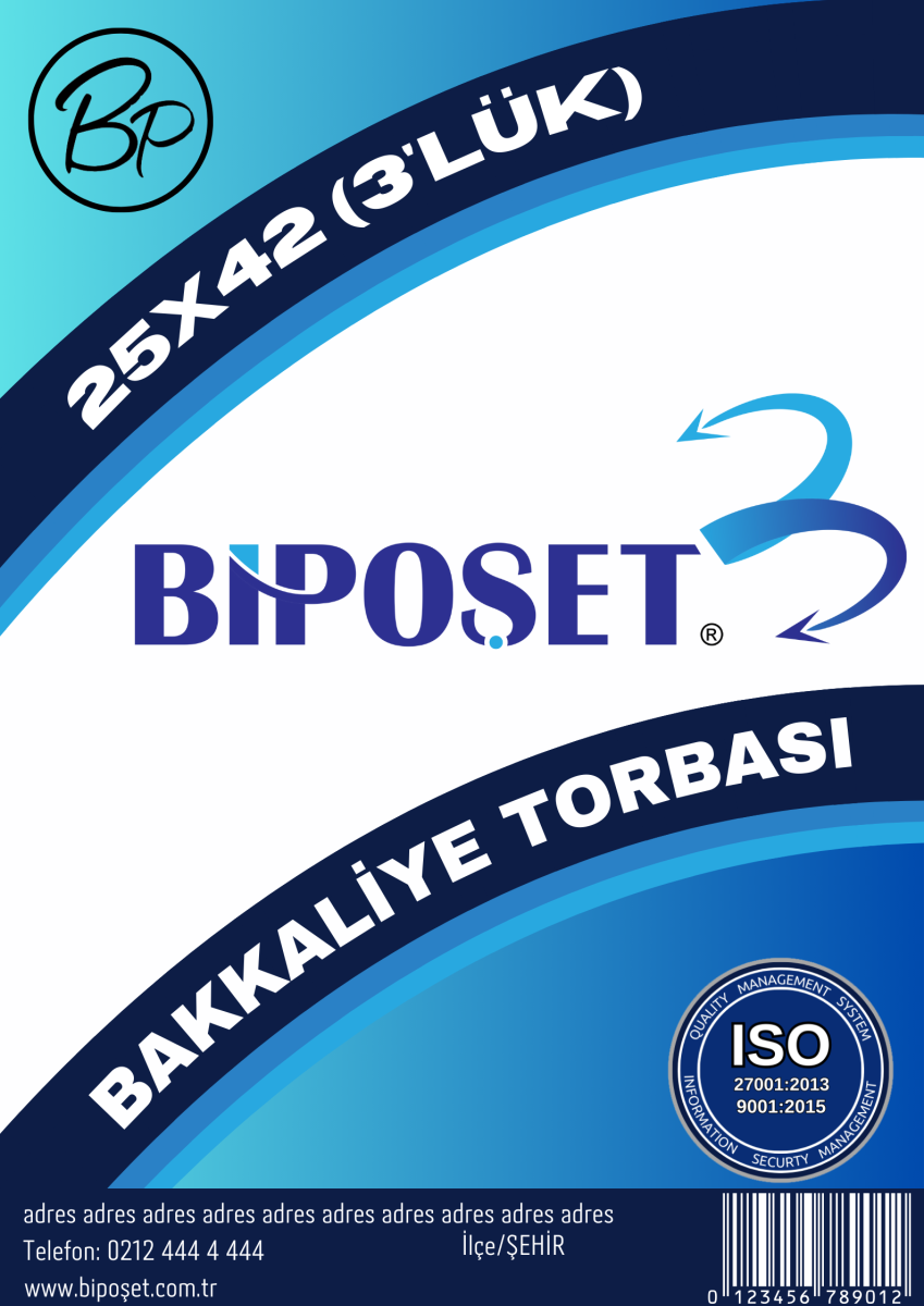 Tasarlayan pltgrafiker-BAKKALİYE TORBASI  DIŞ AMBALAJ TASARIMI