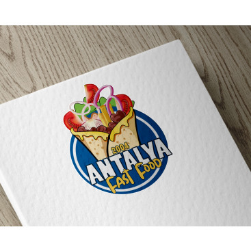 donerci ve fast food icin  yarışmasına tasarımcı melihcoban tarafından sunulan  tasarım 