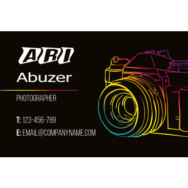 fotoğrafçılık firmama özel logo yarışmasına tasarımcı JALAL tarafından sunulan  tasarım 