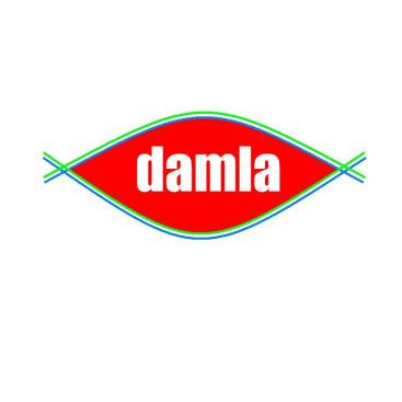 DAMLA Çikolata ve Şekerleme logo tasarım yarışmasına tasarımcı TeZCaN tarafından sunulan  tasarım 