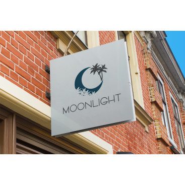 Ayışığı (Moonlight) logosunu arıyor yarışmasına tasarımcı duranakdogan tarafından sunulan  tasarım 