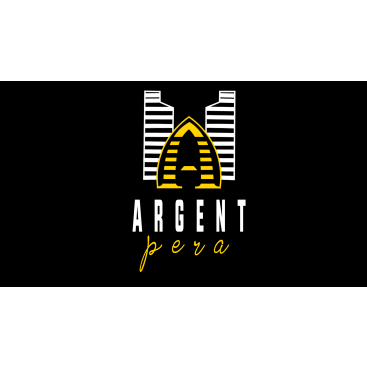 ARGENT PERA YAPI şirketine logo yarışmasına tasarımcı GRAFİKERdem tarafından sunulan  tasarım 