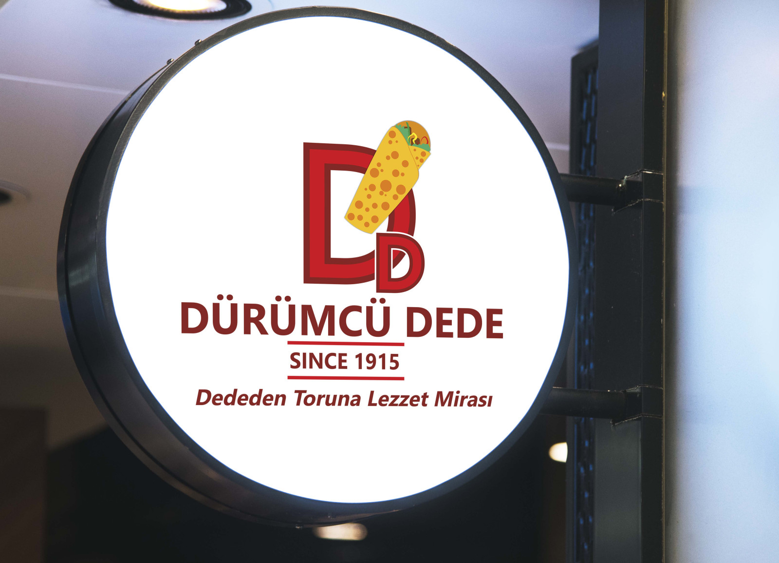 Tasarlayan Nur Design-Sade ve klas bir tabela 