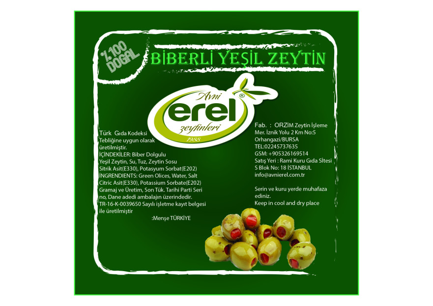 zeytin tasarımı kazanana zeytin kargo yarışmasına tasarımcı jeoloji tarafından sunulan  tasarım 