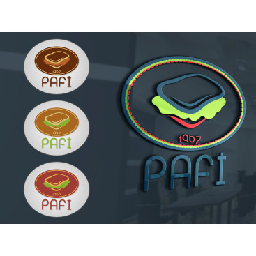 Pafi markası ile akılda kalmak.... yarışmasına tasarımcı fuzuli tarafından sunulan  tasarım 