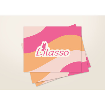 ''LİLASSO'' MARKASI İÇİN LOGO-KARTVİZİT yarışmasına tasarımcı grfkismail tarafından sunulan  tasarım