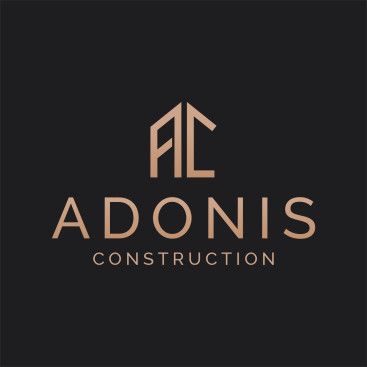 Adonis Construction Logo Tasarımı yarışmasına tasarımcı Cansusah tarafından sunulan  tasarım 