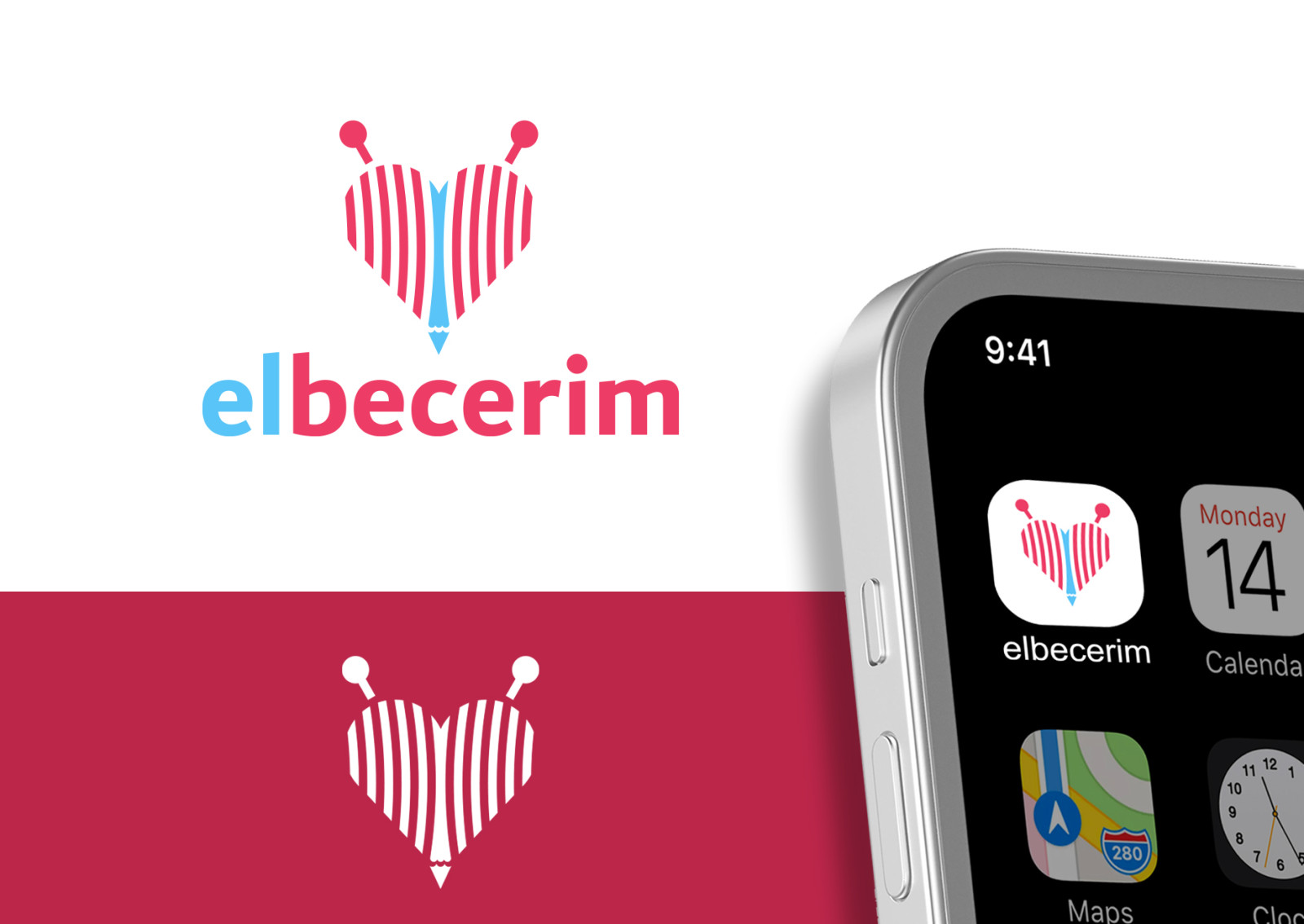 Tasarlayan grfkismail-Elbecerim Pazaryeri Marka Logo Tasarımı
