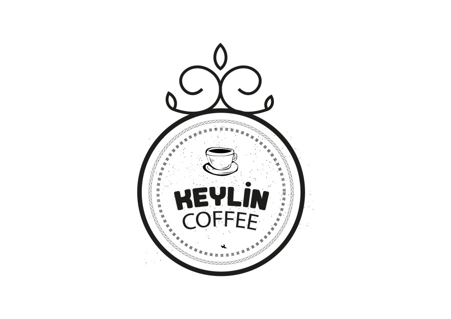 Coffee Logo tasarim yarışmasına tasarımcı ByBaykuş tarafından sunulan  tasarım 