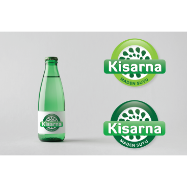 kisarna maden suyu için logo çalışması yarışmasına tasarımcı fuzuli tarafından sunulan  tasarım 
