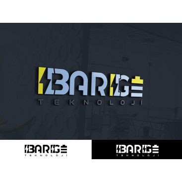BAR-GE Elektronik için LOGO tasarımı yarışmasına tasarımcı LogoMerkezi.com tarafından sunulan  tasarım 