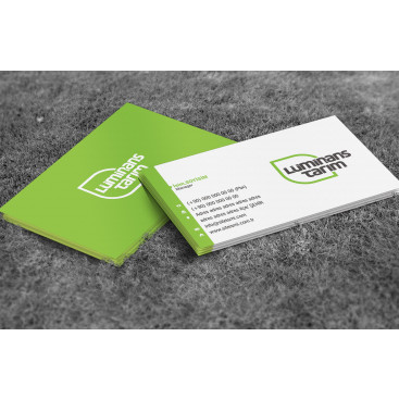 Lüminans Tarım için yeni bir kimlik  yarışmasına tasarımcı RΛPİDO tarafından sunulan  tasarım 