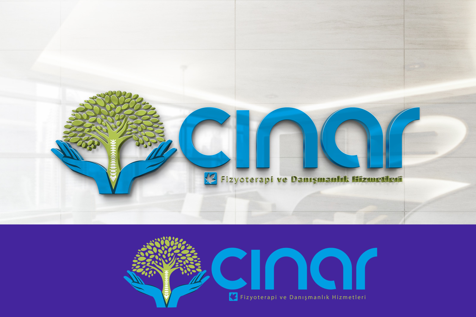 Tasarlayan ALFA™-Fizyoterapi kliniğim için logo tasarımı