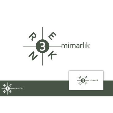 3 RENK MİMARLIK LOGO TASARIMI yarışmasına tasarımcı velvet tarafından sunulan  tasarım 