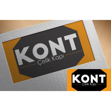 ÇELİK KAPI FİRMASI İÇİN LOGO TASARIMI yarışmasına tasarımcı enesguldali tarafından sunulan  tasarım 