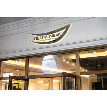 Diş kliniği için logo tasarımı yarışmasına tasarımcı cast tarafından sunulan  tasarım 