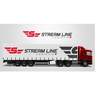 LOJİSTİK FİRMAMIZ İÇİN LOGO TASARIMI yarışmasına tasarımcı S.U(uvyz1243) tarafından sunulan  tasarım 