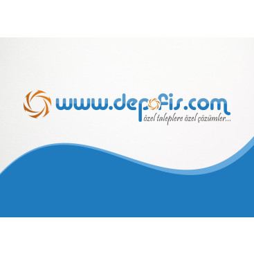 www.depofis.com logo tasarımı. yarışmasına tasarımcı mor_kedi tarafından sunulan  tasarım 
